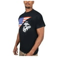 thumbnail image 3 of Rothco US Flag / USMC Eagle, Globe, & Anchor T Shirt - Black, 3 of 5