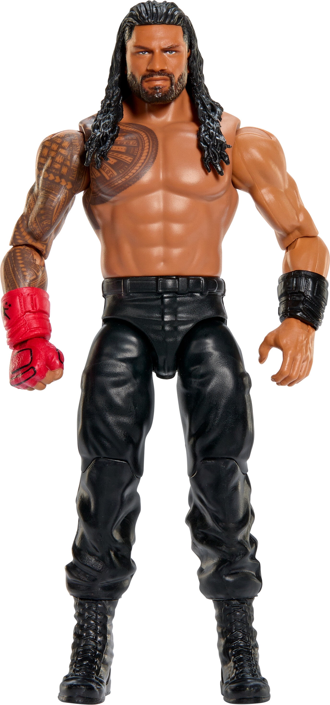WWE Roman Reigns Action Figure, 6-inch Collectible Superstar with Articulation & Life-Like Look