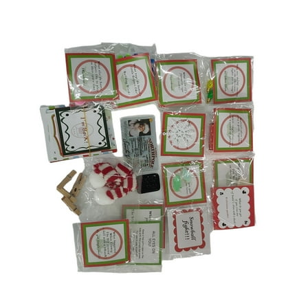 Elf Kit 12 Days Of Christmas Christmas Advent Calendar Genie Kit Gift