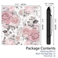 thumbnail image 2 of Floral Pattern Non-Slip Mahjong Table Surface, 31.5x31.5 Inch Rubber Gaming Pad Ensures Stability & Reduces Noise During Game Nights, 2 of 7
