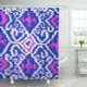 thumbnail image 1 of ABPHQTO Ikat Lombok Seda Tribal Indonesia Indonesia Asiático Abstracto Tejido a mano Cortina de ducha tradicional Cortina de baño 165x180 cm ABPHQTO PKNMT66x72Shower-12058, 1 of 2