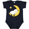 thumbnail image 3 of Inktastic Cute Sheep, Sleeping Sheep, Moon, Stars, Sleepy Boys or Girls Baby Bodysuit, 3 of 5