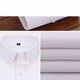 thumbnail image 4 of pstuiky Camisas de manga larga de invierno para hombre, Camisa informal de manga larga con solapa y botones para hombre, color liso, a la moda, con forro polar camisetas de hombre xxxxxl, 4 of 6