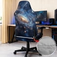 thumbnail image 6 of Whosucclay Galaxy Print Gaming Chair Slipcovers, Stretchable Office Chair Cover 4 Pcs Computer Desk Chairs Covers with Armrest Covers, Rotating Armchair Protector Cover, 6 of 8