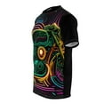 thumbnail image 3 of Retro Glow Rider: 1970's Neon Lights Classic Motorcycle (S-3XL), 3 of 7