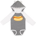 thumbnail image 3 of Inktastic Funny Hot Dog Boys or Girls Long Sleeve Baby Bodysuit, 3 of 5