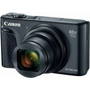 Canon PowerShot SX740 HS Digital Camera (Black) (2955C001) + 64GB Card + More (International Version)