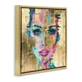 thumbnail image 4 of Stupell Industries Bold Hued Radiance People Painting Gold Floater Framed Canvas Art Print Wall Art, 25 x 25, 4 of 10