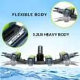 thumbnail image 3 of Heavy Duty Pool Vacuum Head with Wheels & Aluminum Handle, Professional Weighted Flexible Vacuum Head, 3 of 6