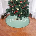 thumbnail image 2 of FMSHPON Go OutBicycle Xmas Christmas Tree Skirt Stand Mat for Holiday Party Decoration Indoor Outdoor 48 inches, 2 of 3