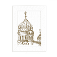 thumbnail image 1 of Landmark Sketch Landscape Desktop Photo Frame Picture Display Decoration Art Painting, 1 of 3