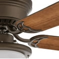 thumbnail image 6 of Hugger 44 inch Oil Rubbed Bronze Dome Style LED Bulb Flush Mount Indoor Ceiling Fan with Light Kit, 6 of 6
