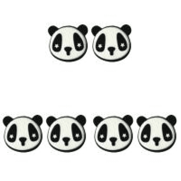 Raqueta Tenis Silicona Con Dibujos Animados 2 Uds. Amortiguador Antigolpes (F)