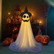 thumbnail image 5 of Sombrero de Fantasma para Halloween | Fantasma Colgante con Luz Led para Exteriores, Ideal para Porche y Patio | Tela Resistente a La Intemperie | Decoración para Fiestas de Halloween, 5 of 6