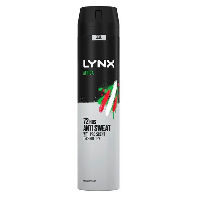 temperatuur puur fysiek Lynx Africa Anti Perspirant Deodorant 250ml - European Version NOT North  American Variety - Imported from United Kingdom by Sentogo - SOLD AS A 2  PACK - Walmart.com