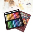 thumbnail image 3 of Oubit Oil Pastel,24+2 Oil Painting Stick Painting Tool Art Supply Versatile Functionality, 3 of 9
