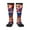 2 Black-1, variant on Chucky J Funny Socks Men Women Boys Kids Adults Novelty Graphic Crew Tube Socks Crazy Design Casual Dress Socks for Sports,Running,Travel