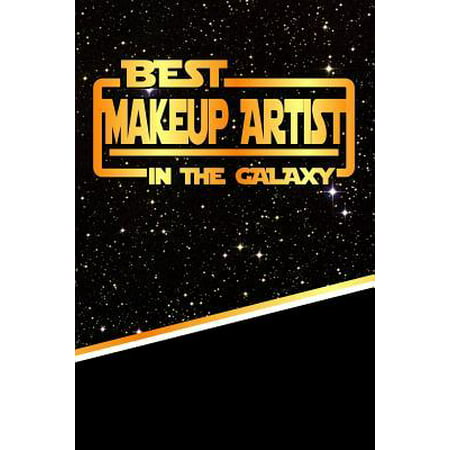 The Best Makeup Artist in the Galaxy : Isometric Dot Paper Notebook Book 120 Pages