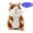 brown, variant on Talking Hamster Repeats What You Say Plush Interactive Toys Electronic Hamster Mouse Birthday Gift for Kids（Grey）
