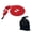 D, variant on Flow Rope Exercise Jump Rope For Fitness(Diameter 12mm),Working Out,Flow with 9 Ft Adjustable Double Woven Workout Rope For Men,Women,Beginners' Training – Indoor & Outdoor Cardio