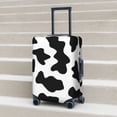 thumbnail image 6 of Susaid Milk Cow Print Elastic Washable Suitcase Cover with Hidden Zipper, Fits 18-32 Inch Luggage for Protection During Travel-Small, 6 of 7