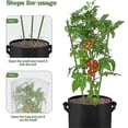 thumbnail image 2 of Adjustable Detachable Tomato Cage, Tomato Plant Support Cages Trellis Garden Sticks/Stakes for Garden, 2 of 5