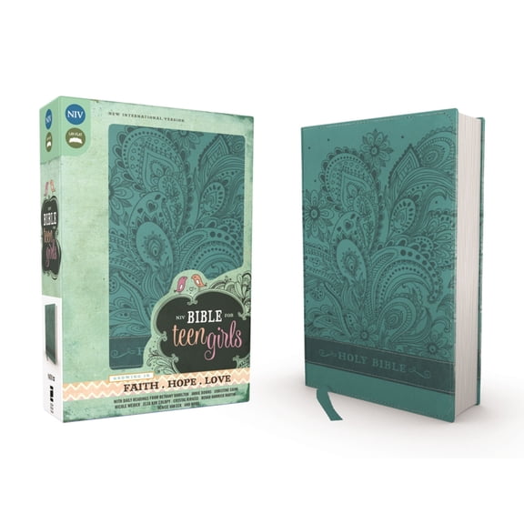 Bible for Teen Girls-NIV: Growing in Faith, Hope, and Love, (Hardcover)