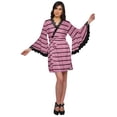 thumbnail image 2 of Moomaya Printed Short Bride Getting Ready&nbsp;Dress&nbsp;Bell Sleeves&nbsp;Bathrobe&nbsp;Women Wrap, 2 of 6