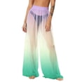 thumbnail image 2 of Hrsba Chiffon Swim Cover Up Trousers For Women Bohemian Print Light Loose Full Length Bottoms, 2 of 7