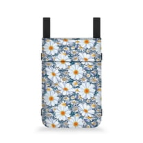 COEQINE Daisy Crutch Pouch Underarm Crutches Attachment Hanging Pouch Large Capacity Crutch Storage Bag Medical Crutch Accessories for Women Gifts for Women Friends