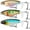 B-2.8"/0.2oz, variant on TRUSCEND Top Water Fishing Lures for Bass, Whopper Plopper Lure with BKK Hooks for Freshwater or Saltwater, Floating Lures for Catfish Pike, Surface Wobble PoPobait Bass Baits Fishing Gifts for Men