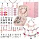 thumbnail image 3 of Charm Bracelet Making Kit - Girls DIY Beaded Jewelry Making Kit, Unicorn & Mermaid Gifts For Girls Toys Crafts For Girls Ages 5 6 7 8-12, 3 of 4