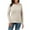Beige, variant on Women's Turtleneck Undershirts Long Sleeve Thermal Tops Lined Shirts Slim Fit Base Layer Shirts Thermal Underwear Tops Pullover Basic Layer Top