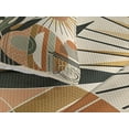 thumbnail image 3 of Ambesonne Monstera Quilted Coverlet 3 Pcs, Leaves Mid Century Boho, King Size, Peach and Pale Reseda Green, 3 of 4
