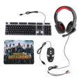 thumbnail image 1 of Juego de auriculares y alfombrilla para ratón con para juegos, ratón Negro Sunnimix Combo de teclado para juegos, 1 of 8