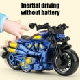 thumbnail image 5 of Moocorvic Motorcycles Toy Model Pull Back Cars Christmas Birthday Gifts,Blue, 5 of 7