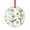 Pattern-1, variant on Start Each Day with A Grateful Heart Glass Ornament Sun Decor Round Glass Hanging Ornament Xmas Tree Decorations