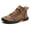 1317 Khaki, variant on Men's Large Size All-Season Outdoor Ankle Boots - with Rubber Sole, PU & Synthetic Uppe- Heavy-Duty Lace-Up High-Top Short r - All-Terrain Traction for,, Casual Wear (Wide Width Available)