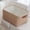 Khaki, variant on Fabric Storage Basket Foldable Cloth Bin for Home Organization - Collapsible Toy Storage Container with Handles for Living Room Bedroom Closet - 14.17 x 10.24 x 6.3 Inches Single Pack