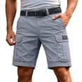 thumbnail image 2 of EaskTriop Mens Casual Cargo Shorts Lightweight Quick Dry Breathable Summer Outdoor Shorts Relaxed Fit Multi-Pocket Work Golf Shorts Classic, 2 of 6