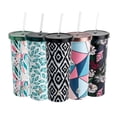 thumbnail image 3 of TAL Stainless Steel Coolie Tumbler 24 fl oz, Black White, 3 of 7
