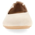 thumbnail image 4 of Dansko Mollie Slip-On Ballerina Flats for Women  Built-in Wedge with Arch Support  Versatile Casual to Dressy Footwear  Lightweight Rubber Outsole Sand Suede 9.5 M US, 4 of 7
