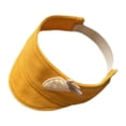 thumbnail image 1 of Gorro de muñeco de peluche, sombrero de muñeco colgante, regalos de cumpleaños para niñas pequeñas, lindo sombrero de muñeca de coordinación, vestido Amarillo, 1 of 9