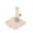 Pink, variant on Cat Scratching Tower – Cute Paw & Flower Design Post with Pom Ball Toy, Soft Carpet Base, Available in Multiple Colors & Sizes (cat toys/cat accessories/cat stuff)