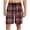 Red#157, variant on YOIAVAIOY Check Plaid Print Mens Swim Trunks Quick Dry Board Shorts,Breathable Hawaii Beach Shorts Swimwear Bathing Suits Green M
