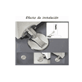 thumbnail image 3 of Tope Magnético Acero Inoxidable Para Puertas 4p Plata, 3 of 3
