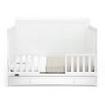 thumbnail image 6 of Graco Asheville 4-in-1 Convertible Baby Crib with Drawer, White, 6 of 16