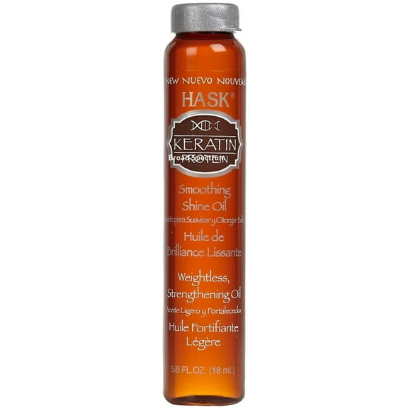Hask Keratin Protein Smoothing Shine Oil, 0.6 Oz.