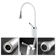 thumbnail image 2 of Basin Faucet Single Lever 360 Rotation Spout Modern Steel Mixer Tap For Kitchen, 2 of 4