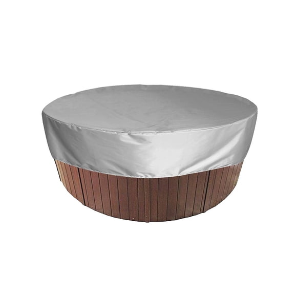 Portable Hot Tub Cover Cap Various Sizes Waterproof Dust Cap Swimming Pool Cover Prevent Falling Leaves Anti-snow Cover